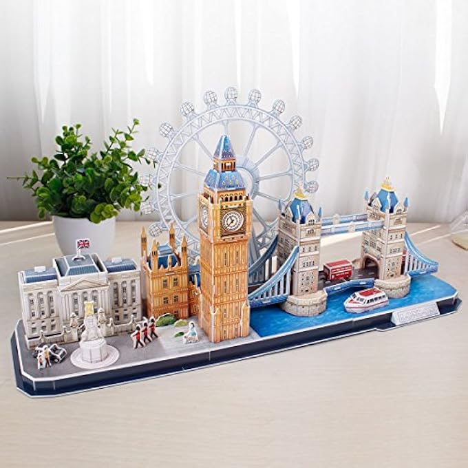 3D PUZZLES CITY LINE LONDON 107 PIECES - Image 3